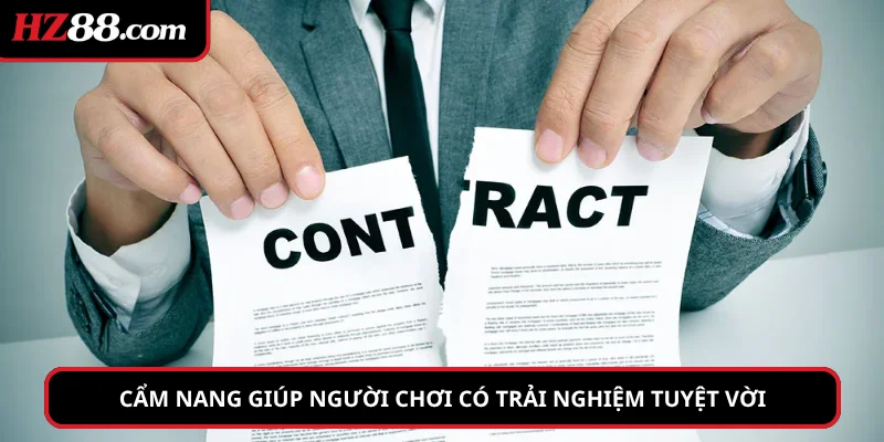 Cẩm nang giúp người chơi có trải nghiệm tuyệt vời