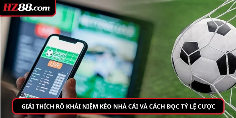 Giải thích rõ khái niệm kèo nhà cái và cách đọc tỷ lệ cược